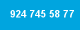 924 745 58 77